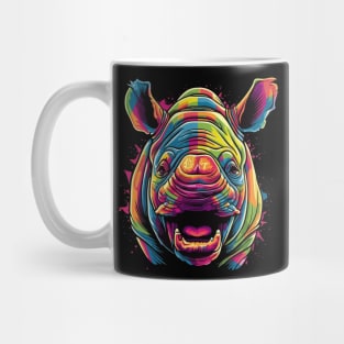 Rhinoceros Smiling Mug